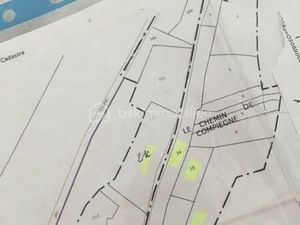 Terrain 8 631 m² Bethisy Saint Pierre