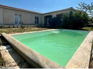 Villa plain pied 4 ch + grand jardin