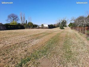 Terrain constructible de 2950m2 à Aiguillon