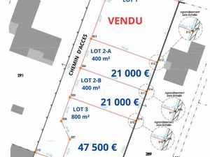 Terrains à construire viabilisés