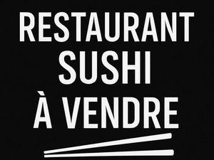 À vendre Restaurant Japonais
