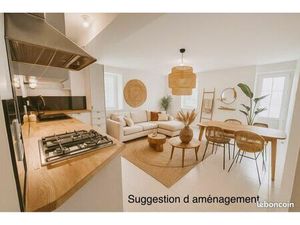 Appartement T3 avec jardin