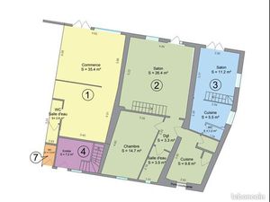 Inconnu 2 pièces 37 m²