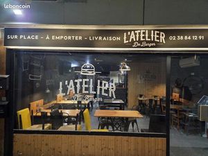 Fonds de commerce complet à vendre – matériel inclus fast food restaurants