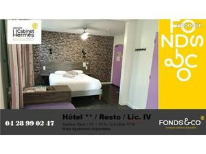 Fonds de commerce hôtel  restaurant 761 m²