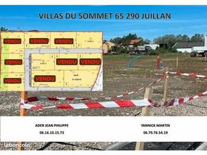 Terrain viabilise juillan