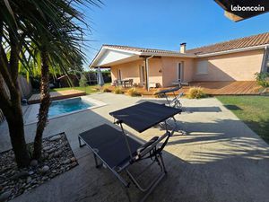 Maison 129m²  3 chambres  bureau  piscine