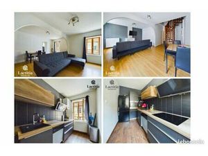 F4 meublé en duplex charges comprises avec fibre optique centre-ville 38110 La Tour du Pin