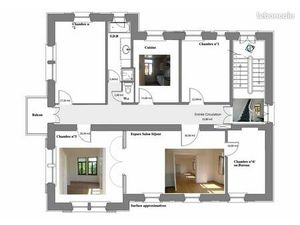 Logement T5/6 120 LE BAN ST MARTIN