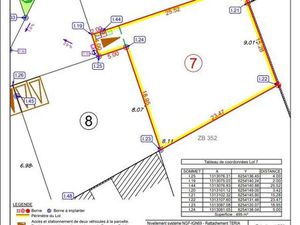 Terrain 495 m² Donges