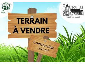 Terrain constructible à vendre – Pruillé-l’Éguillé