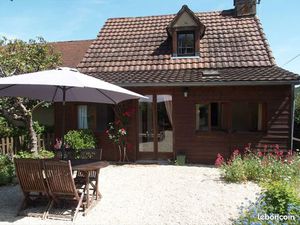 Gite 60m2 jardin et poêle à bois