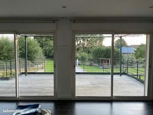 Maison contemporaine 3 chambres – grandes terrasses avec vue exceptionnelle – Bourg-Achard