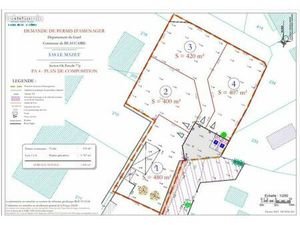 Vends parcelle viabilisé à Beaucaire