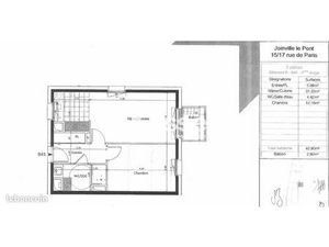 Appartement 2 pièces 42 m²