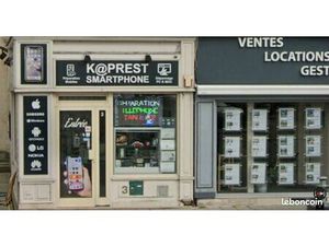 A vendre Boutique TELEPHONIE Centre ville Mantes la jolie