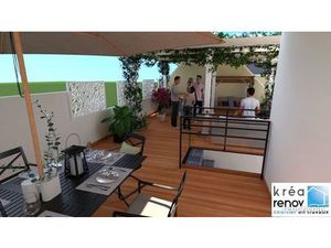 T3 79m² avec terrasse 55m² et garage