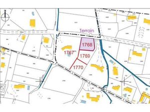 Terrain de 1 000 m² à Lorgues