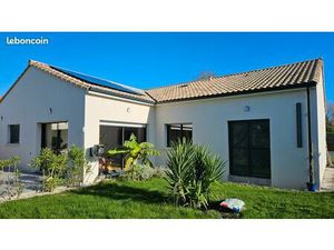 Maison plein pied 5 pièces 169m2