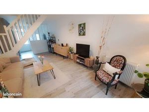 A LOUER  Templeuve-en-Pévèle Centre  Maison de 85 m²  3 chambres + jardin