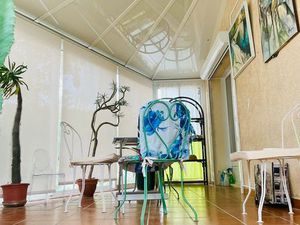 Maison de plein pieds avec jardin