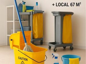 Fonds de commerce – Entreprise de nettoyage & multiservices – Contrats annuels + local 67 