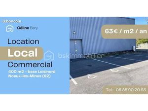Local commercial 400 m²