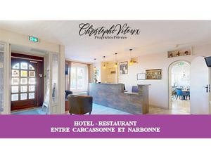Axe NARBONNE CARCASSONE - HOTEL-RESTAURANT   MURS ET FONDS