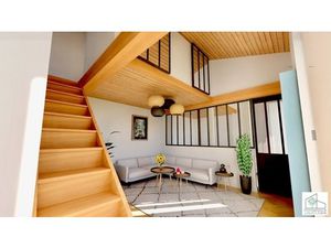 Appartement 3 pièces en duplex de 70 m² au sol - 4eme étage