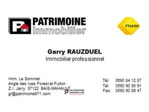 TERRAIN PLAT AVEC LA VUE MER DE 968 M2 A VENDRE A GOYAVE