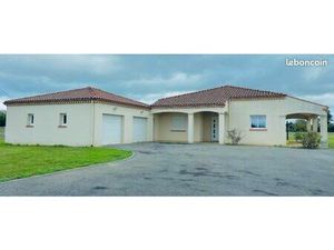 Maison récente plain-pied 163 m² - Terrain 2000 m² - Saint-Nicolas-de-la-Grave