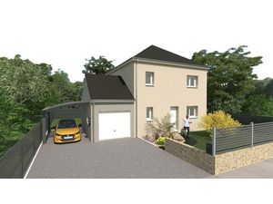 Vente maison neuve 4 pièces 88 m² à Bruz (35170)  279 491 €