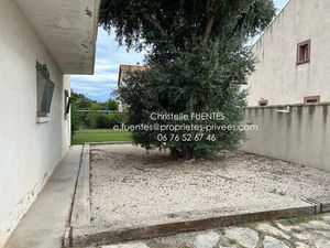 HERAULT - LOUPIAN (34140) - MAISON DIVISEE EN 2 APPARTEMENTS + GARAGE ET JARDIN