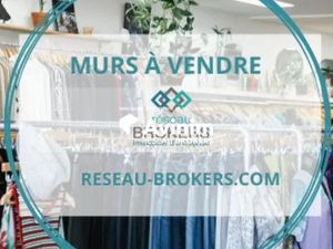Vente boutique fleurs 90m2 (murs et fond)