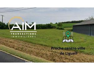 Terrain viabilisé de 1.485m² proche centre ville Ligueil