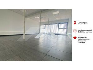 Local 150 m² 4 bureaux Tampon