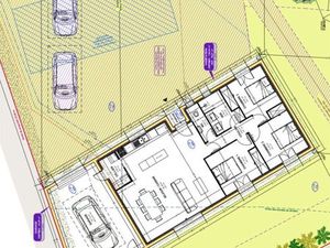 Maison neuve 3 chambres 700m2 de terrain