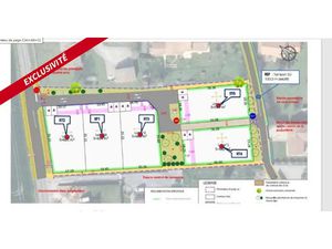 Vente terrain 664 m² à Préguillac (17460)  66 088 €