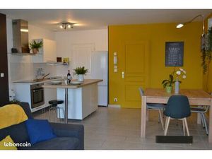 T3 meublé avec grand jardin sud