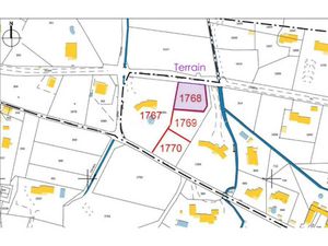 Vente terrain 1000 m² à Lorgues (83510)  120 000 €