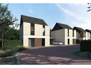 Moderne open bebouwing in groene wijk te Ertvelde