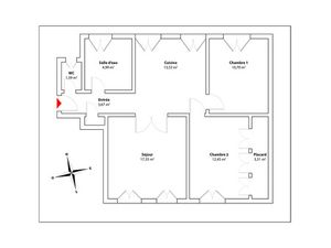 APPARTEMENT 3/4 PIECES A RENOVER