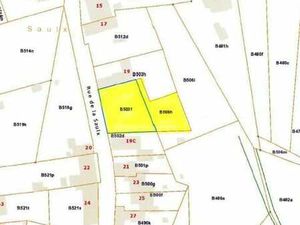 Terrain en zone constructible.