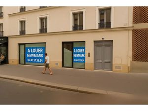À LOUER – Local commercial Paris 14ᵉ – 79 m² + 39 m² sous-sol – Proche rue Daguerre