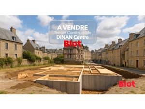 A Vendre Blot Dinan - Terrain Constructible - Dinan Centre 312m2