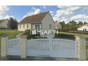 Pavillon  plain pied  84 m²  3 chs  terrain de 933m²  Caligny