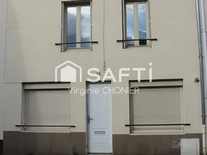 Agréable maison de ville à finir de rénover avec jardin