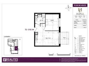 Appartement Neuf * 2 Pièces * 40 M² * 44300 Nantes * 480 * 40 * 520