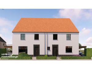 Nieuwbouw gezinswoning nabij het centrum in Gistel.