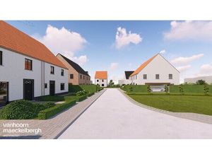 nieuwe verkaveling vlakbij het centrum van Gistel.